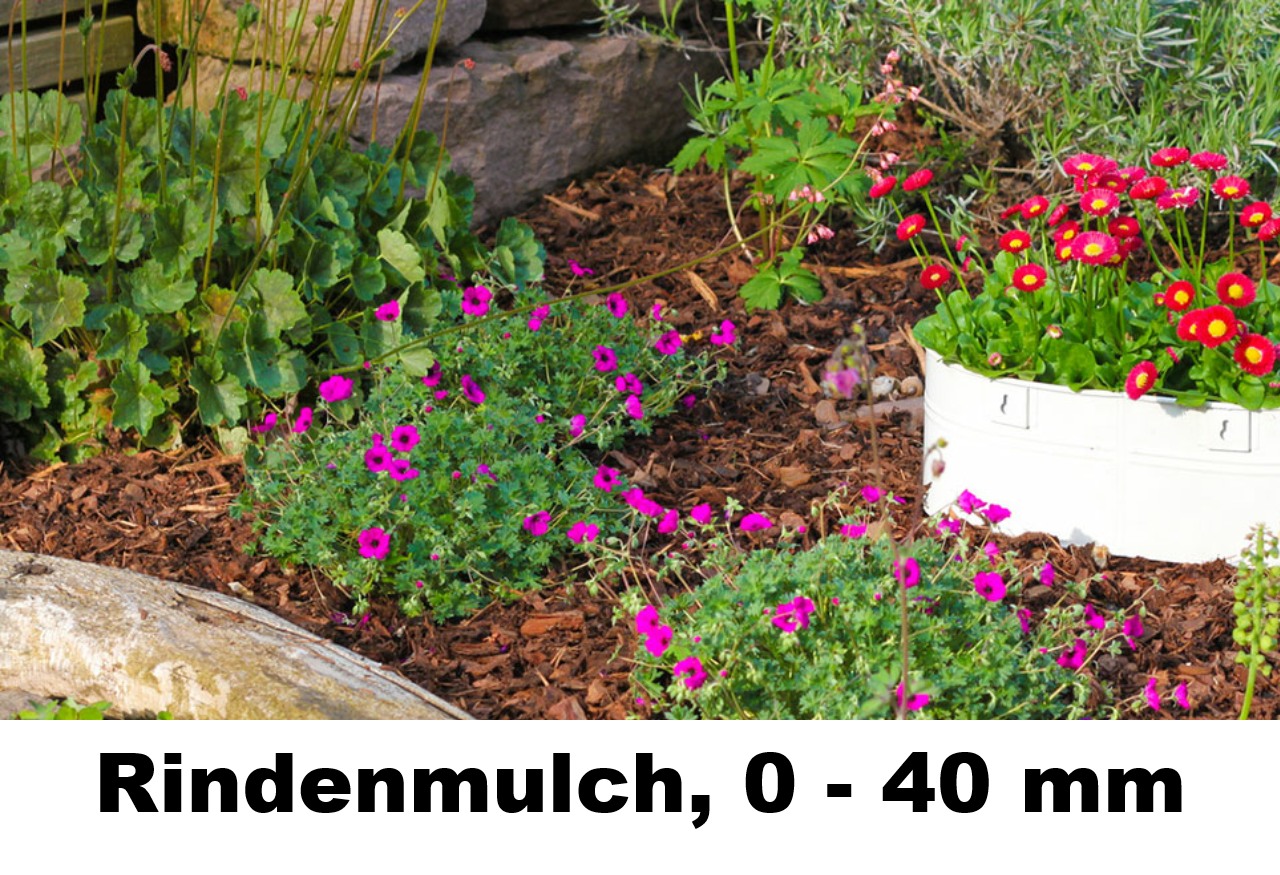 Rindenmulch 0 - 40 mm