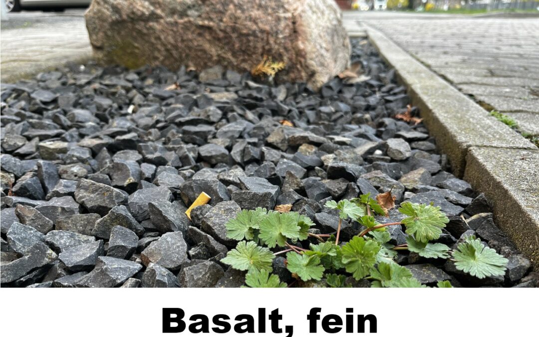 Basaltstein fein