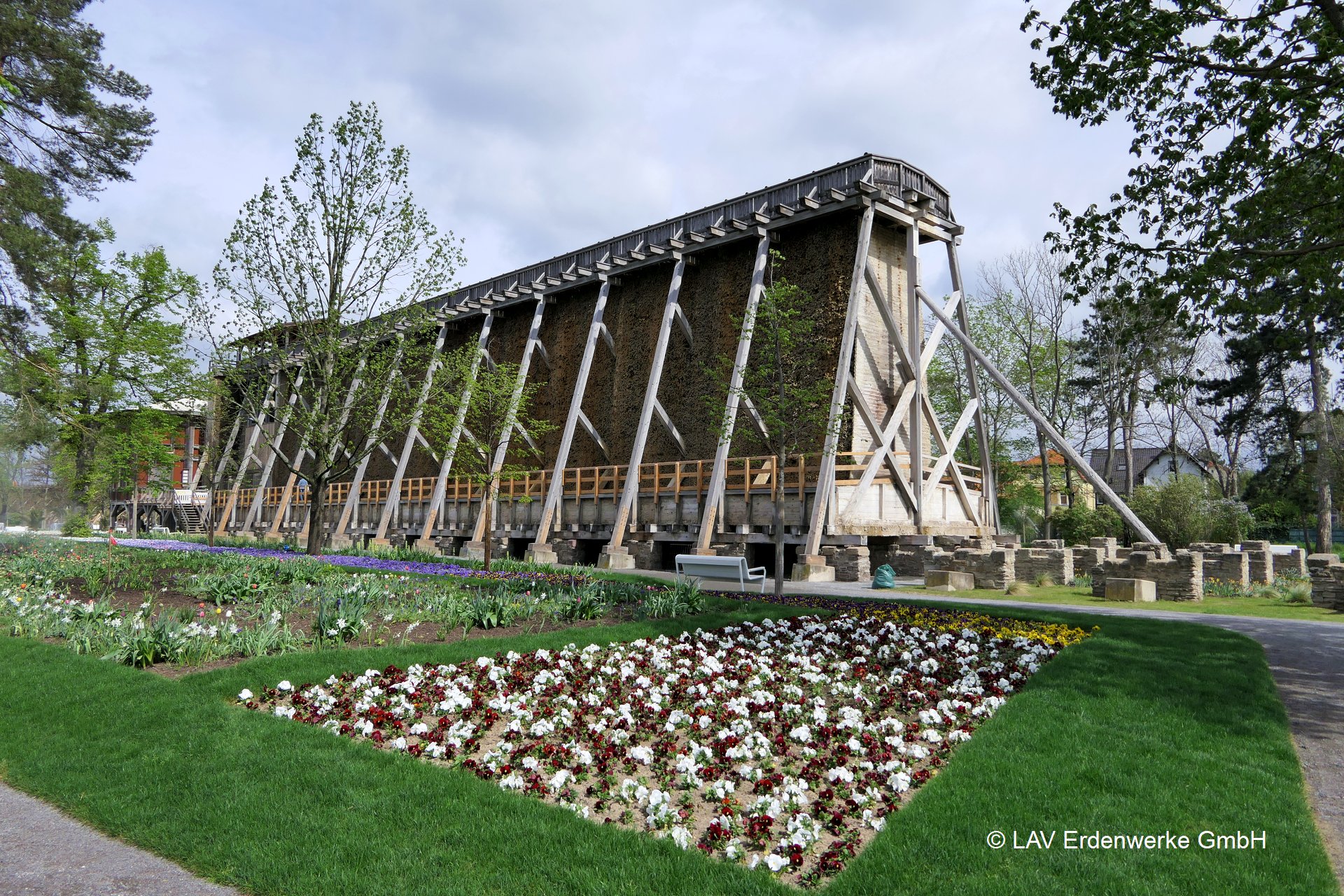 Kurpark in Bad Dürrenberg and der Saale Kurpark in Bad Dürrenberg and der Saale