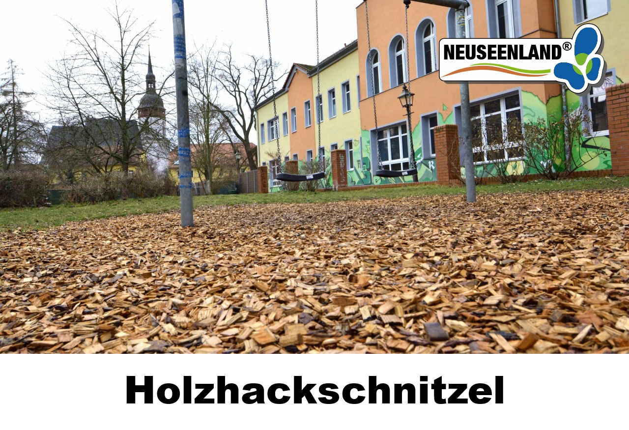 Neuseenland Holzhackschnitzel
