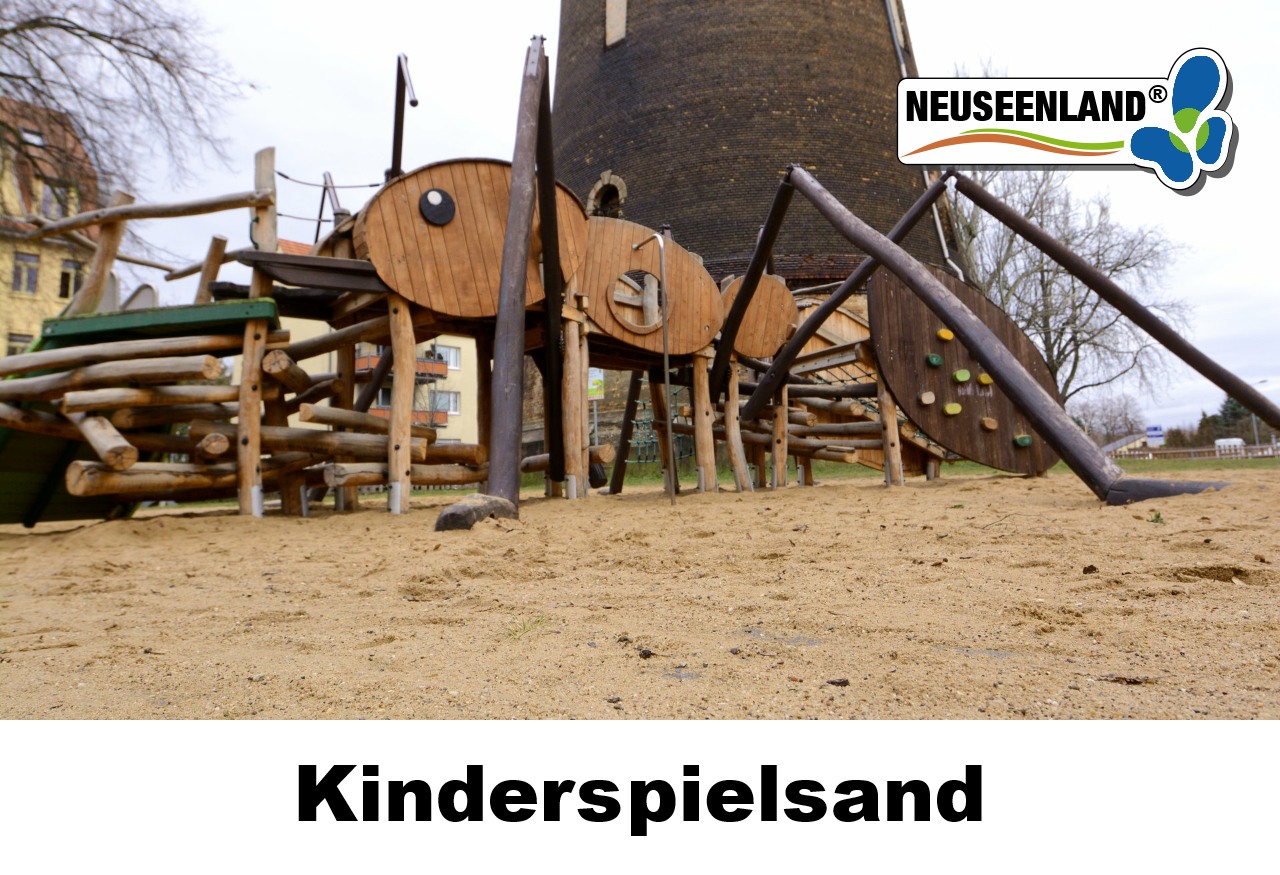 Neuseenland Kinderspielsand